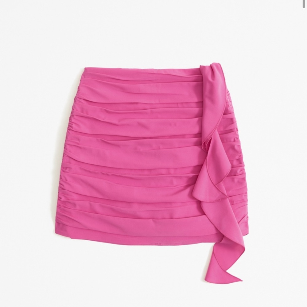 Abercrombie & Fitch Cascading Ruffle Skort